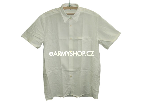 Originál AČR košile lékařská bílá 36 košile lékařská bílá      košile lékařská bílá     klasická pánská košile s rozhalenkou     krátký rukáv      náprsní kapsa     materiál: 67% bavlna