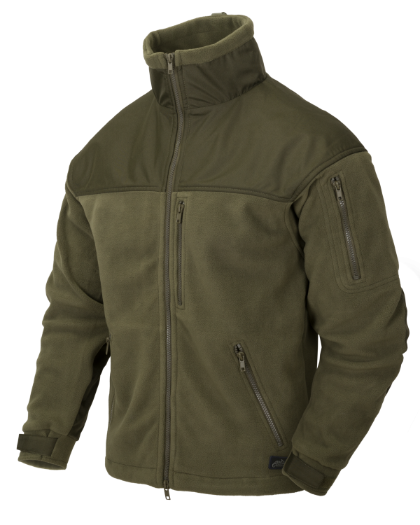 Helikon bunda fleece HELIKON Classic Army oliva XXXL fleecová bunda Classic Army je vyrobena z jemného a silného materiálu