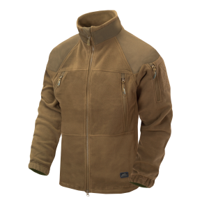Helikon bunda fleece HELIKON Stratus Heavy coyote XXL Stratus je kvalitní bunda od známé polské značky Helikon-Tex která je vyrobena z fleecu s vysokou gramáží (320g/m2). Střih bundy je založen na známé bundě využívané americkou armádou