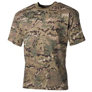 MFH tričko pánské multicam camo XXXL tričko pánské - multicam camo materiál: 100% bavlna