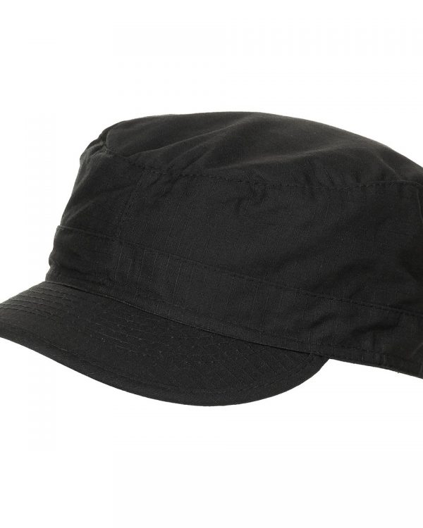 MFH čepice polní R/S černá XXL čepice polní černá "ripstop"   populární vojenská čepice BDU střihu známá jako Ranger cap nebo Patrol cap materiál: 100% bavlna "ripstop"