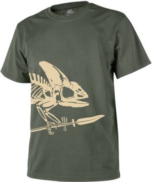 Helikon tričko HELIKON Full Body Skeleton oliva XXXL klasické tričko s krátkým rukávem od výrobce HELIKON-TEX potisk s motivem Full Body Skeleton materiál: 100% bavlna gramáž: 165g/m2
