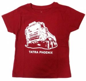 Tatra tričko Tatra dětské červené Phoenix 134 materiál: 100% bavlna prát a žehlit po rubu! nové zboží