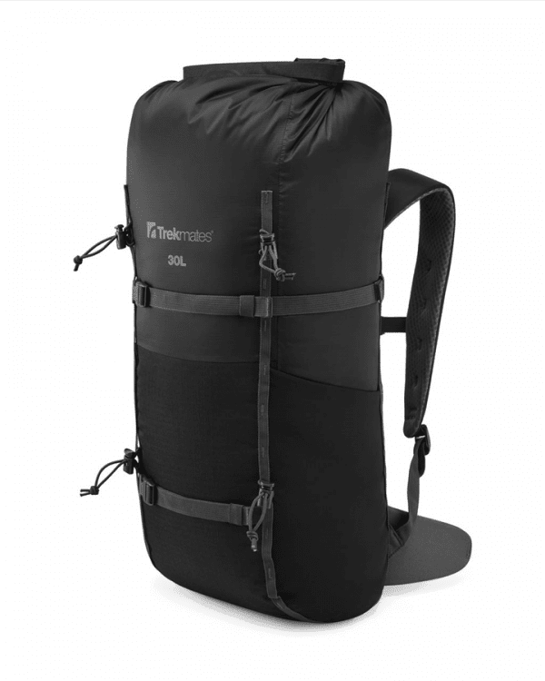 YATE batoh voděodolný Trekmates 30L black Lehký