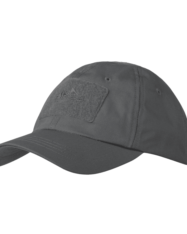 Helikon kšiltovka Helikon baseball R/S šedá Nastavitelná baseballová čepice vybavená sadou měkkých suchých zipů pro ID/morale nášivky a další položky. Určeno pro použití v horkém počasí.    Prodyšná Lehká váha ID panely na suchý zip   Rozměry panelů na suchý zip:   Přední strana: 9 x 5 cm Horní: 4 x 4 cm Zadní: 4