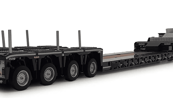 MarGe Models model Nooteboom Euro Lowloader 2+4 antracit kovový sběratelský model v měřítku 1:32 výrobce MargeModels