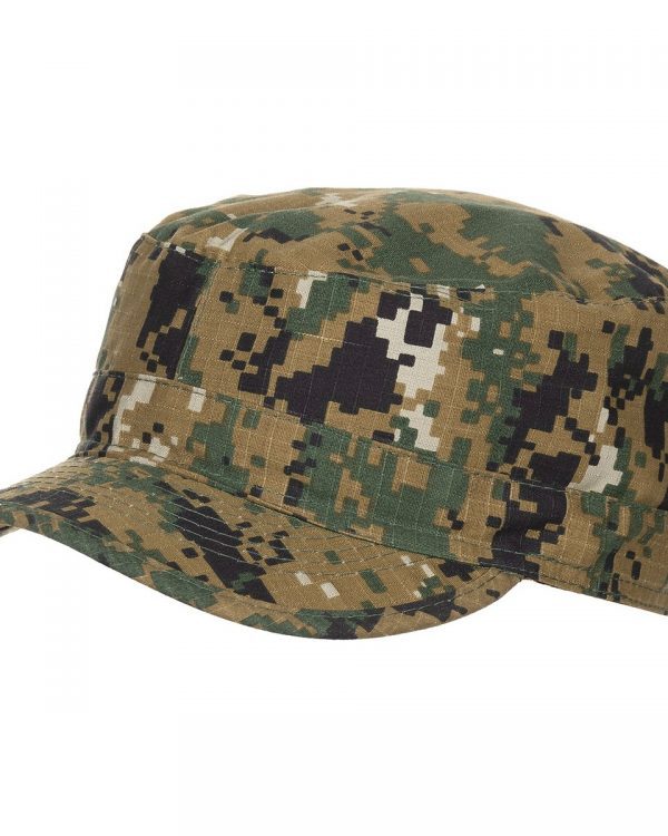 MFH čepice polní R/S digital woodland XXL čepice polní digital woodland "ripstop"   populární vojenská čepice BDU střihu známá jako Ranger cap nebo Patrol cap materiál: 100% bavlna "ripstop"