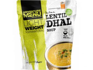 Adventure Menu Čočkový Dhal 116 g (525 g finálního jídla) Užívej si na cestách minimim váhy a maximum chuti ✅  Kuchaři od základu poctivě uvařené jídlo ze 100% přírodních surovin
