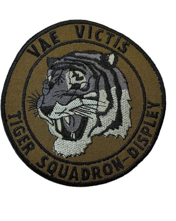nášivka Tiger Sguadron I. rozměry: 10 x 10 cm