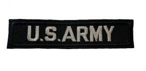 nášivka US Army rozměry: 12 x 2