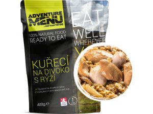 Adventure Menu Kuře na divoko s rýží 400g Pochutnej si jako v restauraci