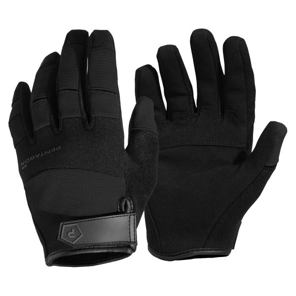 Pentagon rukavice Pentagon Mongoose černé XL Pentagon rukavice Pentagon Mongoose černé XL robustní nylonový materiál kožená dlaňová část střih přizpůsobený pro lepší pohyb prstů lehké s úpravou proti pocení