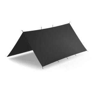 Helikon celta Helikon Supertarp Shadow Grey Univerzální plachta vhodná pro stavbu bivaků. Devatenáct upevňovacích bodů zajišťuje nekonečný výběr možných konfigurací pro všechny terény a klimatické podmínky. Velmi lehká