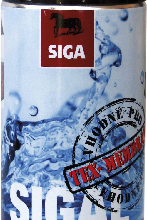 impregnace Siga Aquastop/200ml Univerzální impregnace vhodná pro Tex-membrány  Ošetřující a ochranná směs na bázi FC-chemikálií vytváří po nástřiku tenký film