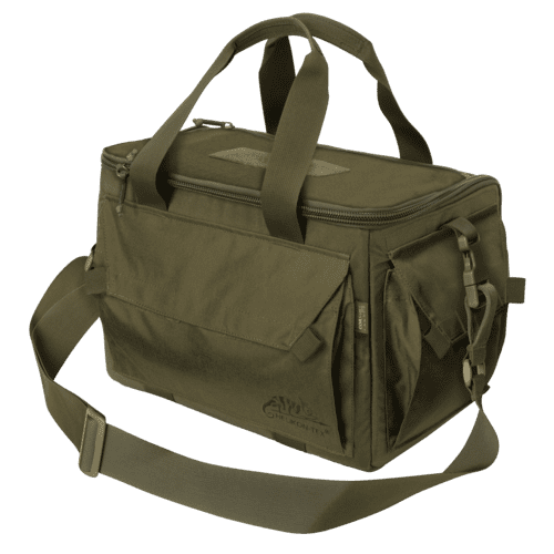 Helikon taška střelecká Helikon Olive Green Range Bag® je kompaktní taška navržená odborníky pro přenášení velkého počtu zásobníků pušek a pistolí na střelnici. Má univerzální vložky - sáčky