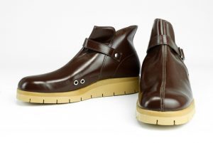 Originál AČR boty kuchařské 48 boty kuchařské hnědé originál používaný v ČSLA vysoce kvalitní obuv do kuchyňského provozu s protiskluzovou podrážkou nové