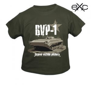 eXc tričko EXC dětské BVP 1 146 Limited Edition: Military Vehicles  materiál: 100% bavlna  Prát a žehlit po rubu!  nové zboží