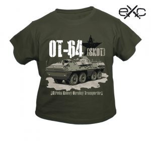 eXc tričko EXC dětské OT-64 146 imited Edition: Military Vehicles  materiál: 100% bavlna  Prát a žehlit po rubu!  nové zboží
