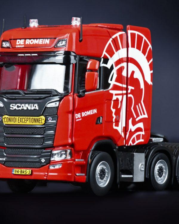 IMC Models model Scania S770 8x4 De Romein kovový sběratelský model v měřítku 1:50 výrobce IMC models