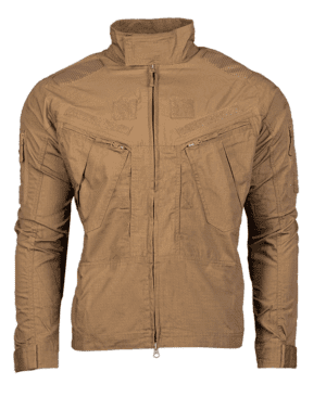Mil-Tec bunda combat Chimera Dark coyote XXL Pohodlně střižená bunda zapínaná dvojcestným zipem od německého výrobce MIL-TEC.  Bunda disponuje celkem čtyřmi kapsami