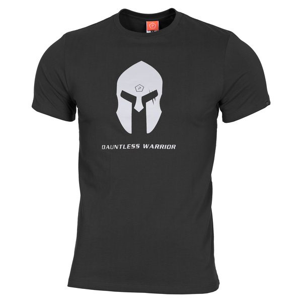 Pentagon tričko pánské Pentagon Spartan Helmet černé XXXL triko je vyrobeno z vysoce kvalitní bavlny ring spun