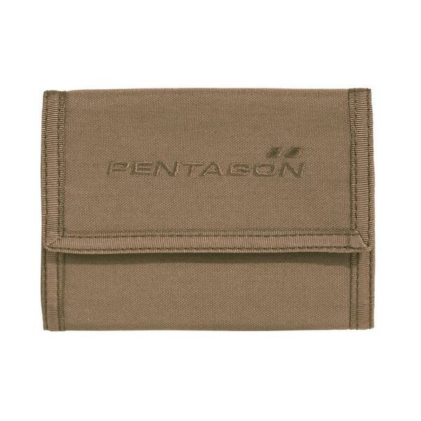 Pentagon peněženka Pentagon Wallet 2.0 coyote klasická peněženka od výrobce Pentagon na suchý zip i s kapsou na drobné. peněženka obsahuje 6 kapes na kreditní karty