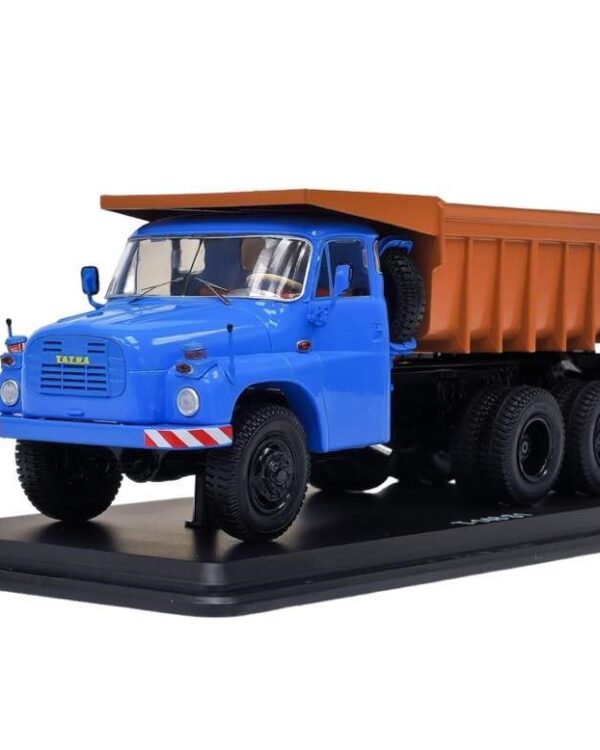model Tatra T148 S1 sklápěč-modrá/oranžová SSM Kovový model nákladního vozu Tatra 148 S1