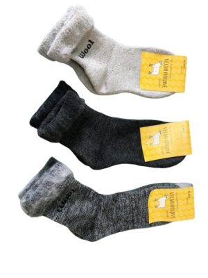 ponožky velmi hřejivé Tlapa 11-13 ponožky hřejivé Tlapa  silné vlněné froté počesané ponožky