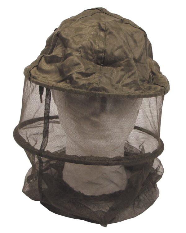 MFH moskytiéra s kloboukem Moskitiéra s kloboukem a obručí Materiál: 100% nylon