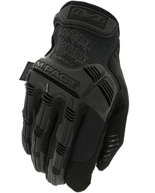 Mechanix Rukavice Mechanix M-Pact celočerné XXL Rukavice Mechanix M-Pact® přináší maximální možnou ochranu hřbetu ruky a prstům díky Thermal Plastic Rubber (TPR) ochrannému štítu proti náhlým nárazům a odřeninám. Dvojitá vrstva na koncích prstů zvyšuje ochranu a také odolnost proti prodření