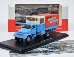 model Praga S5T Česká expedice Himaláj 1969 Praga S5T – Česká expedice Himálaj 1969 - CAL/Model DEPO 1:43  Sběratelský kovový model vozu Praga S5T