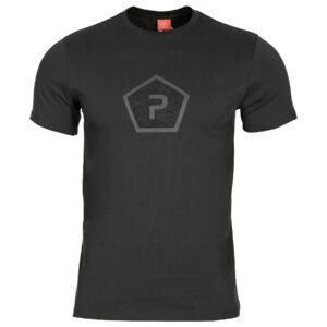 Pentagon tričko Pentagon Shape black XXXL Lehké bavlněné triko s motivem od značky PENTAGON. Triko je z elastického