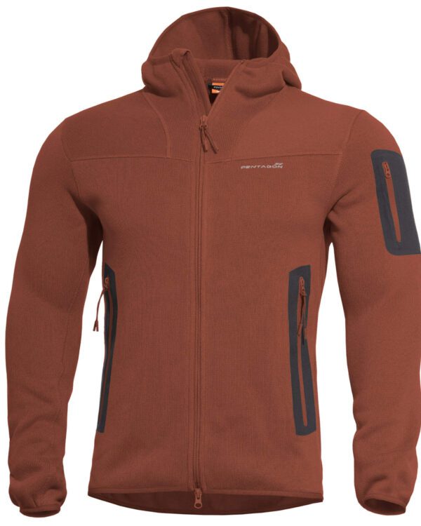 Pentagon mikina Pentagon Falcon tactical Maroon XXXL Pentagon MIKINA Falcon Tactical Sweater černá pánská hřejivá flísová mikina