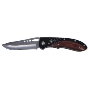 MFH nůž zavírací děrované ostří nůž zavírací 45901 děrované ostří   kvalitní skládací nůž čepel z nerezové oceli kovová rukojeť  délka: cca 22
