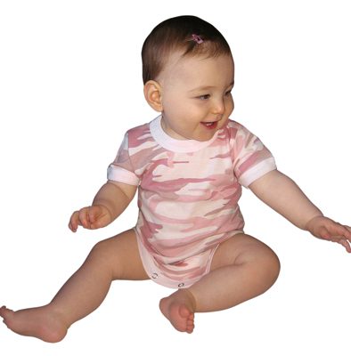 ROTHCO body dětské baby pink camo 9-12 měsíců Body dětské BABY PINK CAMO  Pohodlné dětské body v barvě BABY PINK CAMO.   materiál: 100% bavlna výrobce: ROTHCO