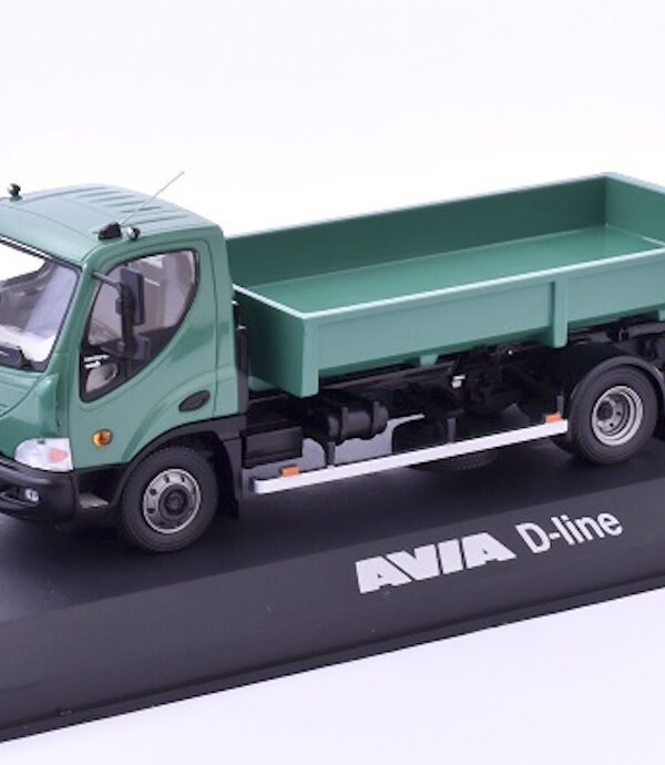 FOXtoys model AVIA D-Line zelená kontejner výrobce modelu: Foxtoys měřítko: 1:43 materiál: kov/plast model je dodáván v plastové vitríně