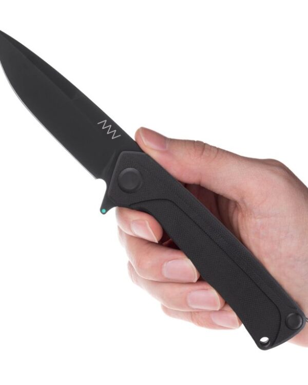 ANV Knives nůž ANV-Z100 DLC černá G10/Liner Lock Nadčasová jednoduchost v kombinaci s bohatou konfigurovatelností je hlavním důvodem