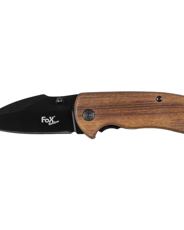 MFH nůž zavírací kov-dřevo Malý kapesní zavírací nůž s hladkým ostřím a dřevěnou rukojetí.   klasický zavírací nůž materiál: kov + dřevo celková délka: cca. 15 cm čepel: cca. 6 cm hmotnost: cca. 90 g