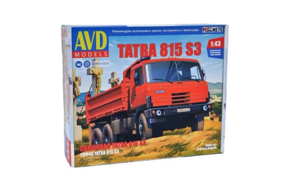 model Tatra 815 S3 stavebnice AVD Modelářská stavebnice modelu Tatra 815 S3 Sklápěč