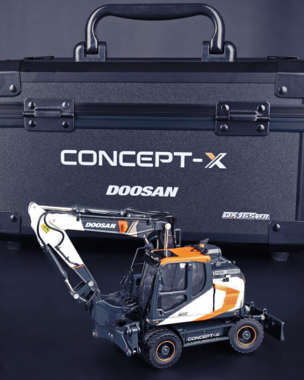 IMC Models model Doosan DX 165 Concept X kovový sběratelský model v měřítku 1:50 výrobce IMC models