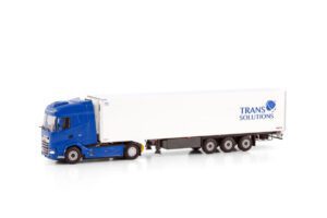 WSI Models model DAF XG 4x2+frigo 3a Trans Solutions kovový sběratelský model v měřítku 1:50 výrobce WSI models