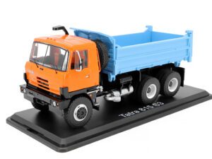 model Tatra 815 S3 oranžová/modrá SSM Sběratelský kovový model nákladního vozu Tatra 815 S3