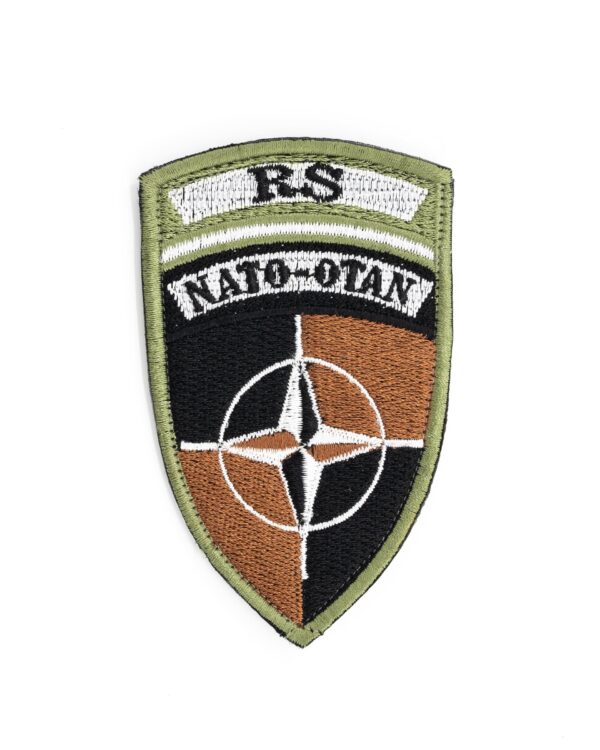 Originál AČR nášivka RS NATO-OTAN velcro rozměr: 10 x 6 cm