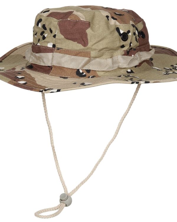 MFH klobouk US 6 barev pouště  XXL klobouk US 6 barev pouště klobouk americké armády větrací otvory materiál: 100% bavlna "ripstop"