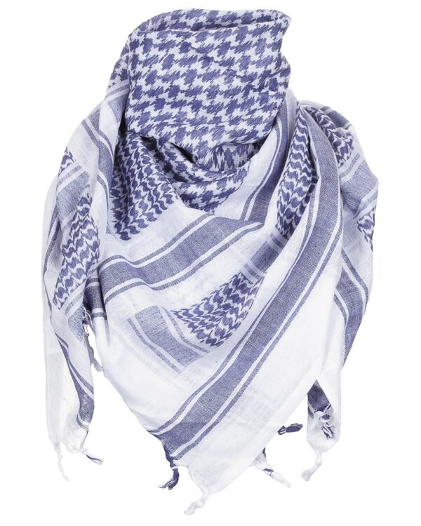 MFH šátek Shemagh modrá/bílá Šátek shemag
