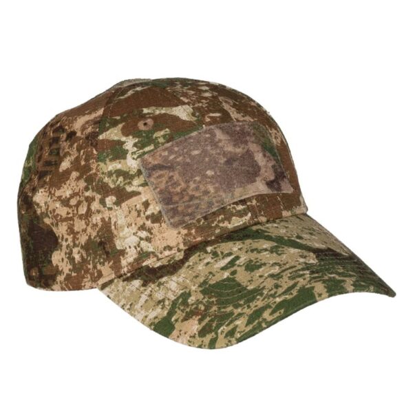 Mil-Tec čepice tactical baseball WASP/Z2 MIL-TEC® čepice TACTICAL rip-stop baseball WASP Z2 Universální taktická šestipanelová čepice také známá jako OPERATOR. V barevném provedení WASP Z2. velcro panely pro umístění nášivek na suchém zipu rozměry VELCRO panelů: přední 5x9