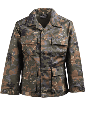 Mil-Tec bunda dětská US BDU BW  XS MIL-TEC® blůza dětská US typ BDU polní FLECKTARN  Dětská blůza ve stylu US BDU
