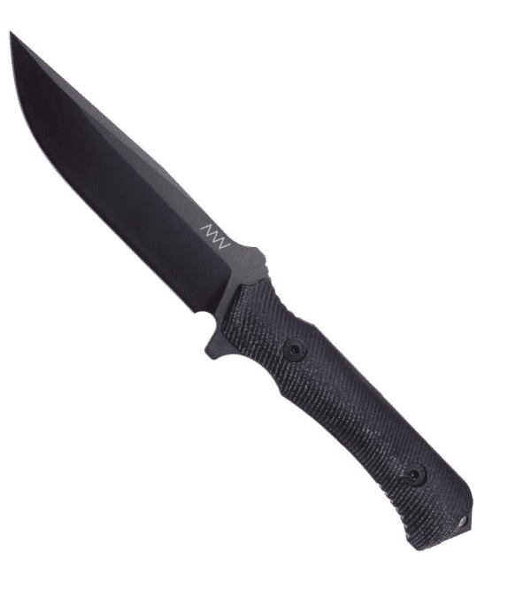 ANV Knives nůž ANV-M41 Grifus-DLC Micarta Black