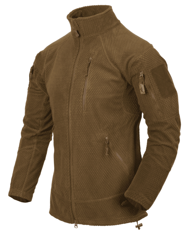 Helikon mikina HELIKON Alpha Tactical coyote XXXL taktická mikina Alpha je zdokonalená verze klasického modelu Alpha. Má další kapsy na pažích se suchým zipem pro snadnou personalizaci. Teplejší mikina s řady UTL® přizpůsobené k nošení samostatně jako bunda nebo v kombinaci s vnější nepromokavou bundou. Skladná