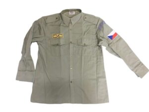 Originál AČR košile s vlajkou ČSLA 41-42/4 materiál: 65% polyester